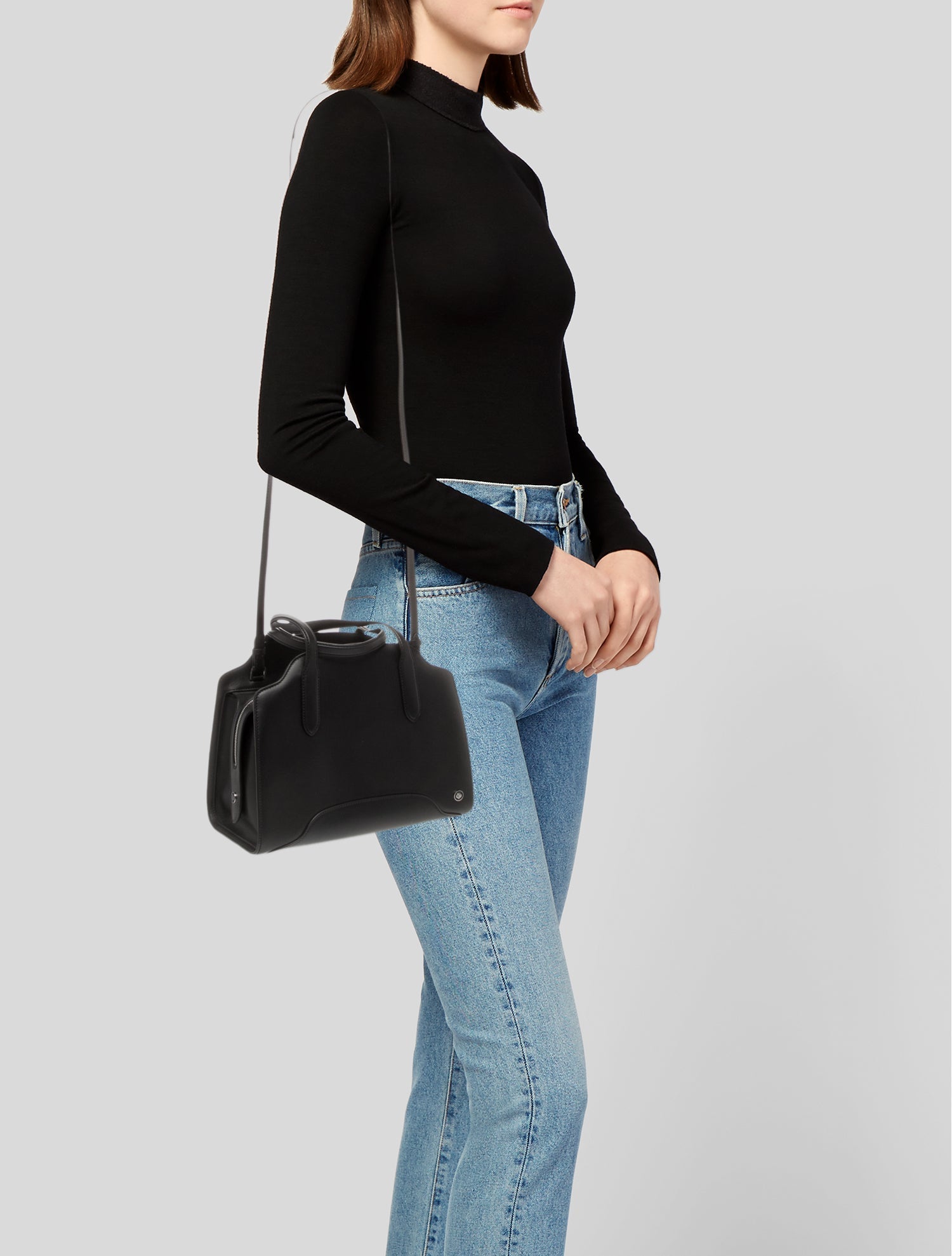 Loro Piana Leather Sesia Medium