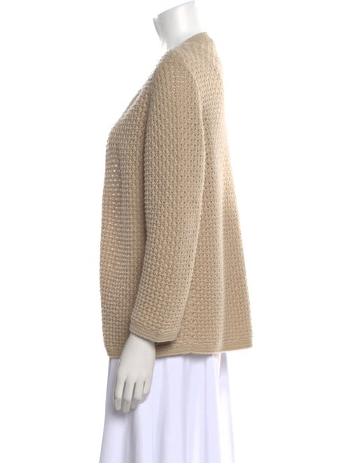 Loro Piana Cashmere Open Front Sweater