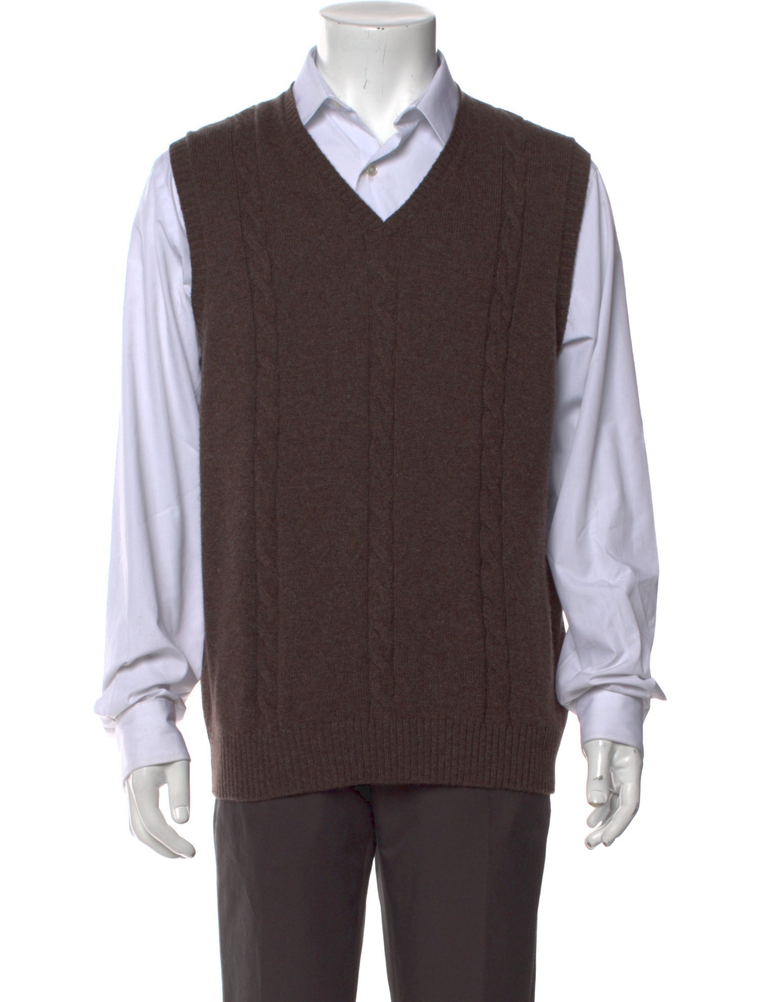 Loro Piana Baby Cashmere V-Neck Sweater Vest