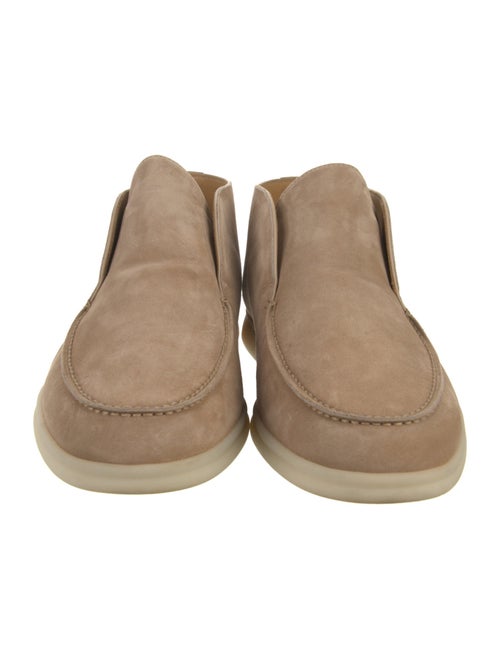 Loro Piana Open Walk Suede Loafers