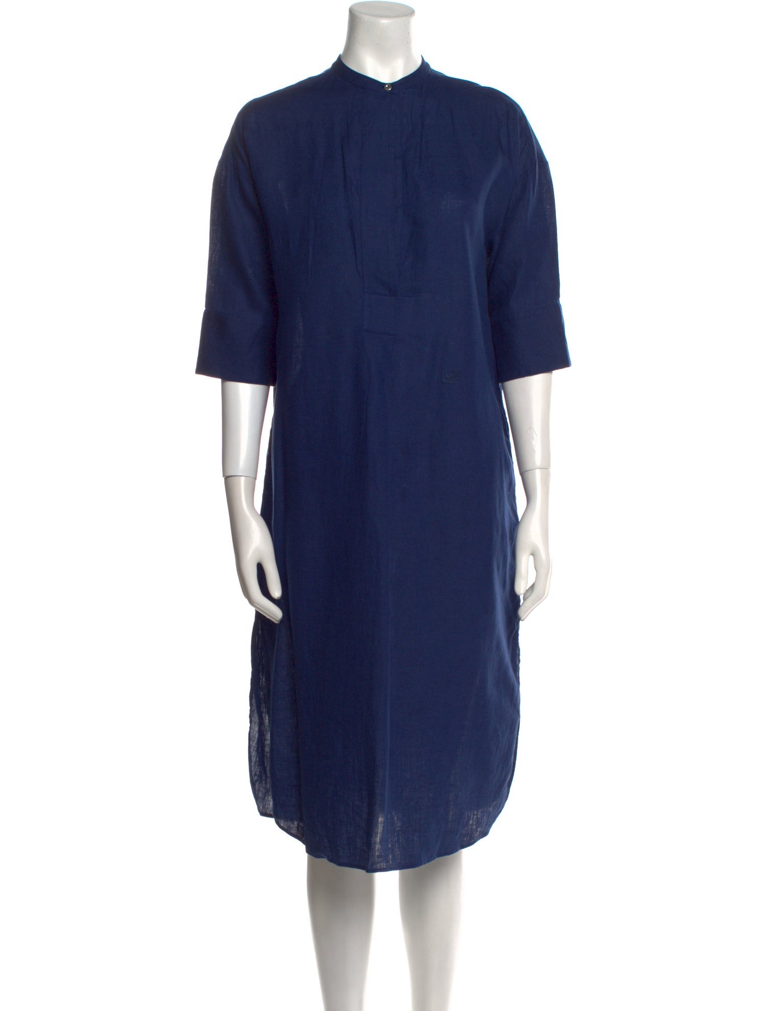 Loro Piana Linen Midi Length Dress