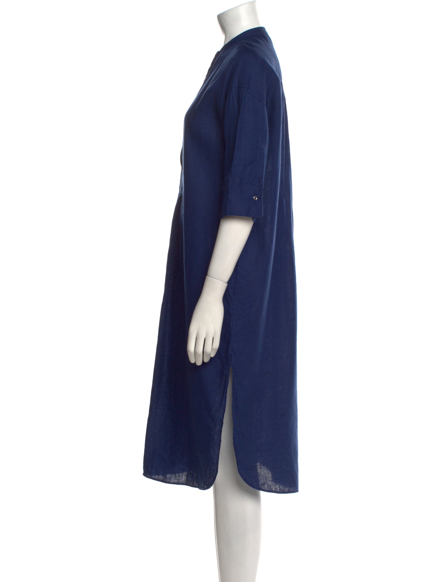 Loro Piana Linen Midi Length Dress