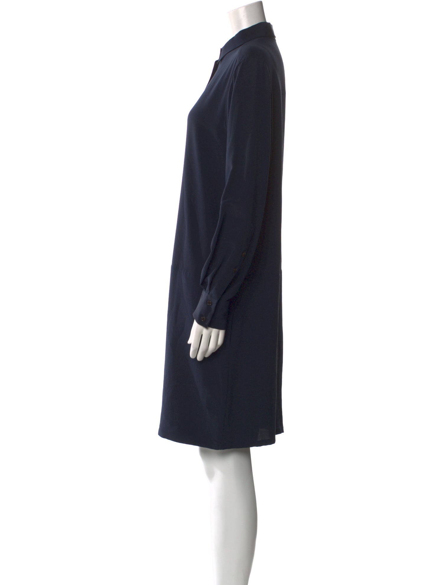 Loro Piana Silk Knee-Length Dress