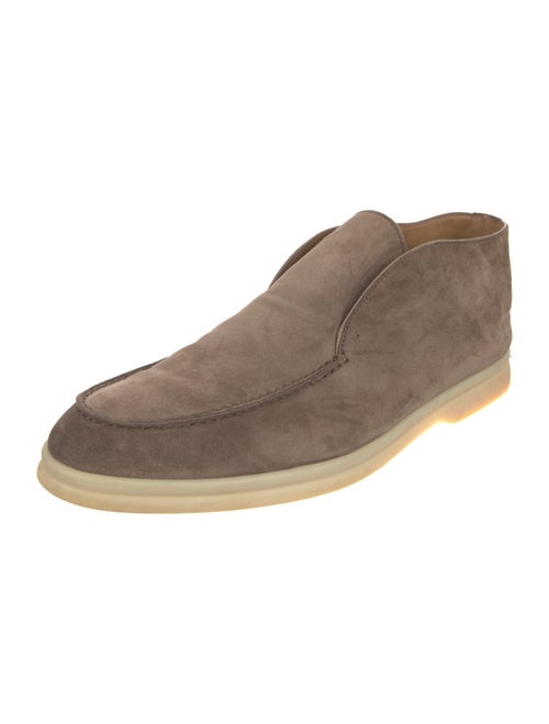 Loro Piana Open Walk Suede Boots
