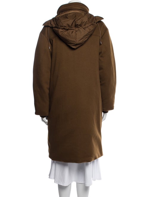 Loro Piana Green Storm System Cashmere Down Coat