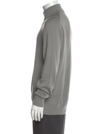 Loro Piana Mock Neck Long Sleeve Pullover