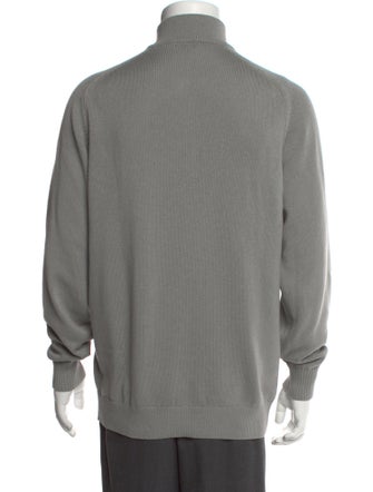 Loro Piana Mock Neck Long Sleeve Pullover