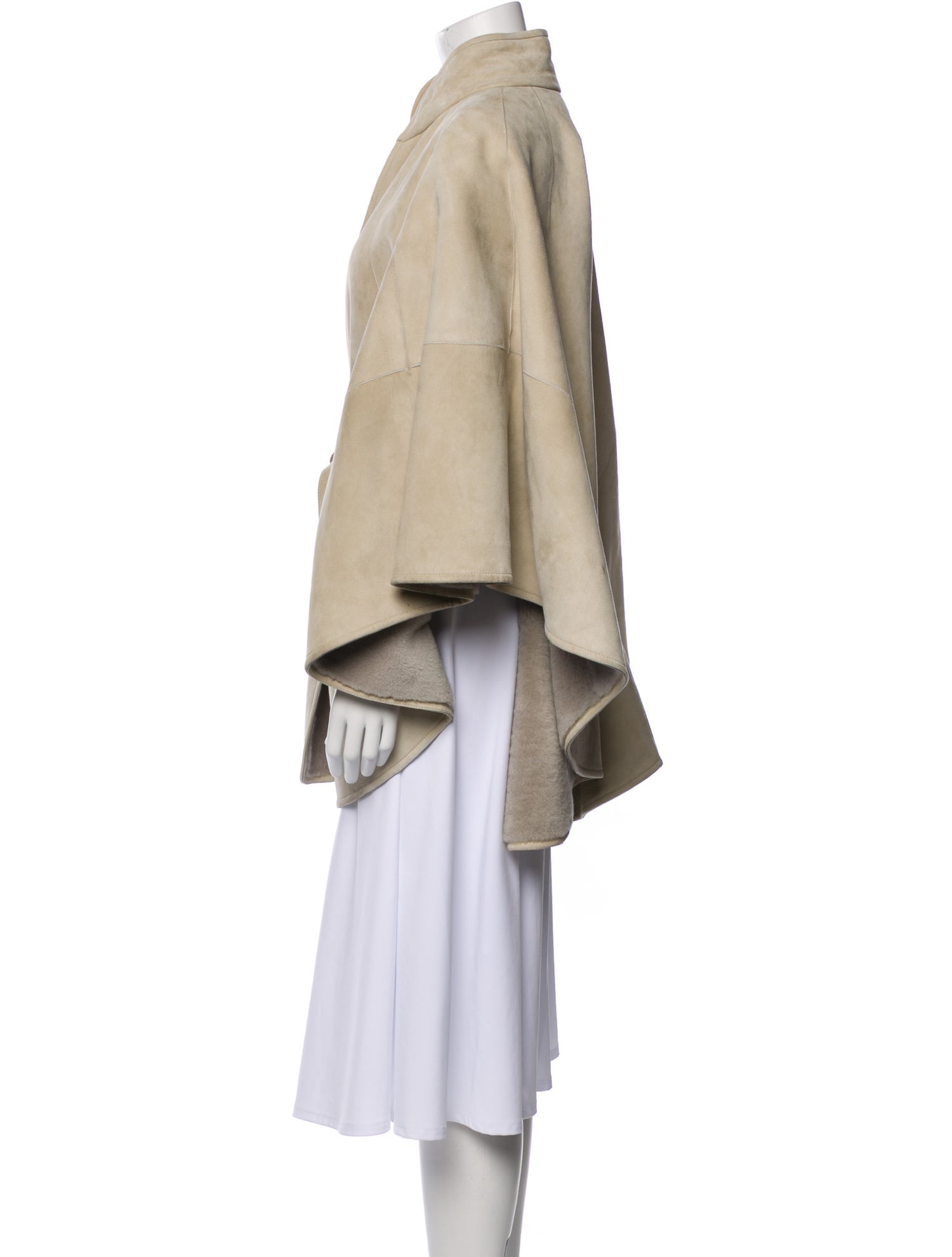 Loro Piana Shearling Faux Fur Jacket