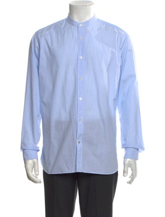 Loro Piana Striped Long Sleeve Dress Shirt
