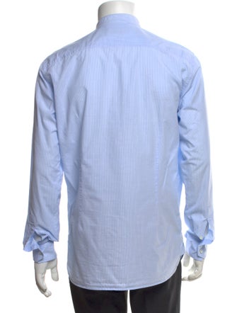 Loro Piana Striped Long Sleeve Dress Shirt
