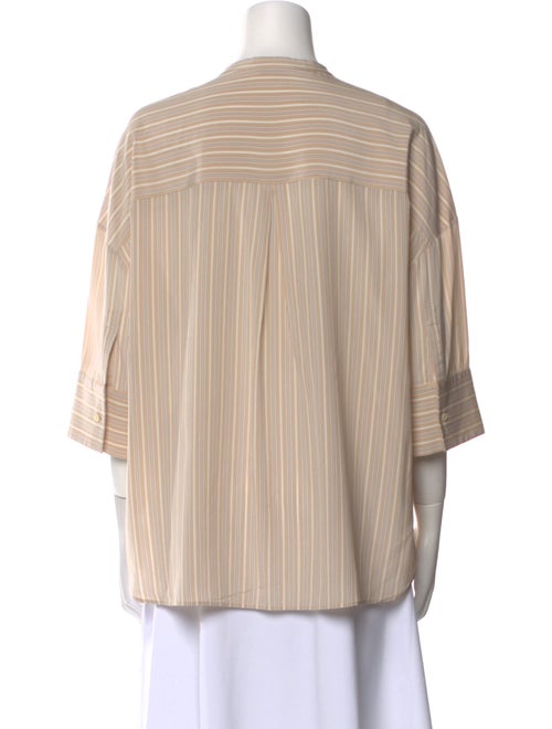 Loro Piana Silk Striped Blouse