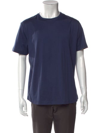 Loro Piana Silk Crew Neck T-Shirt