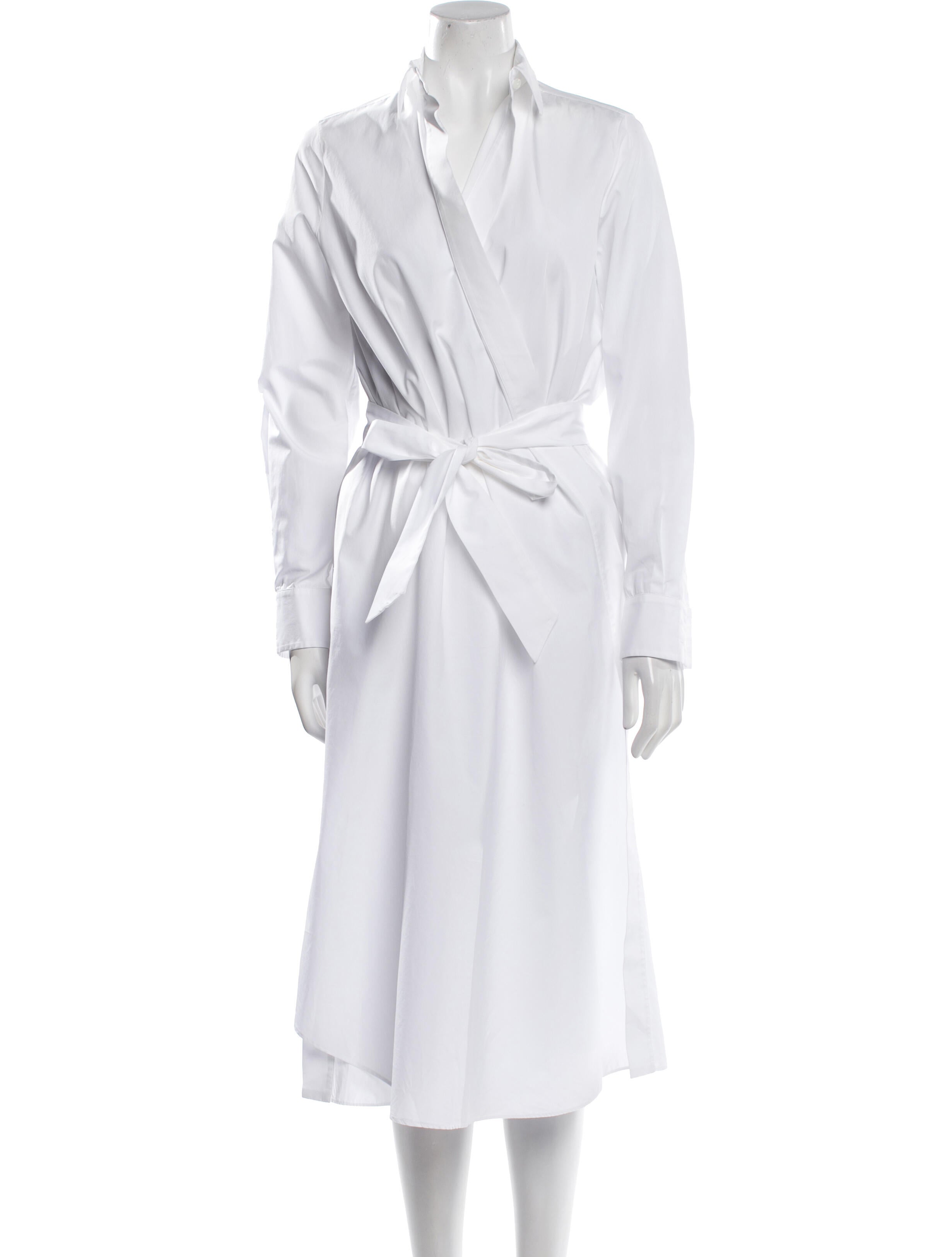 Loro Piana V-Neck Long Dress