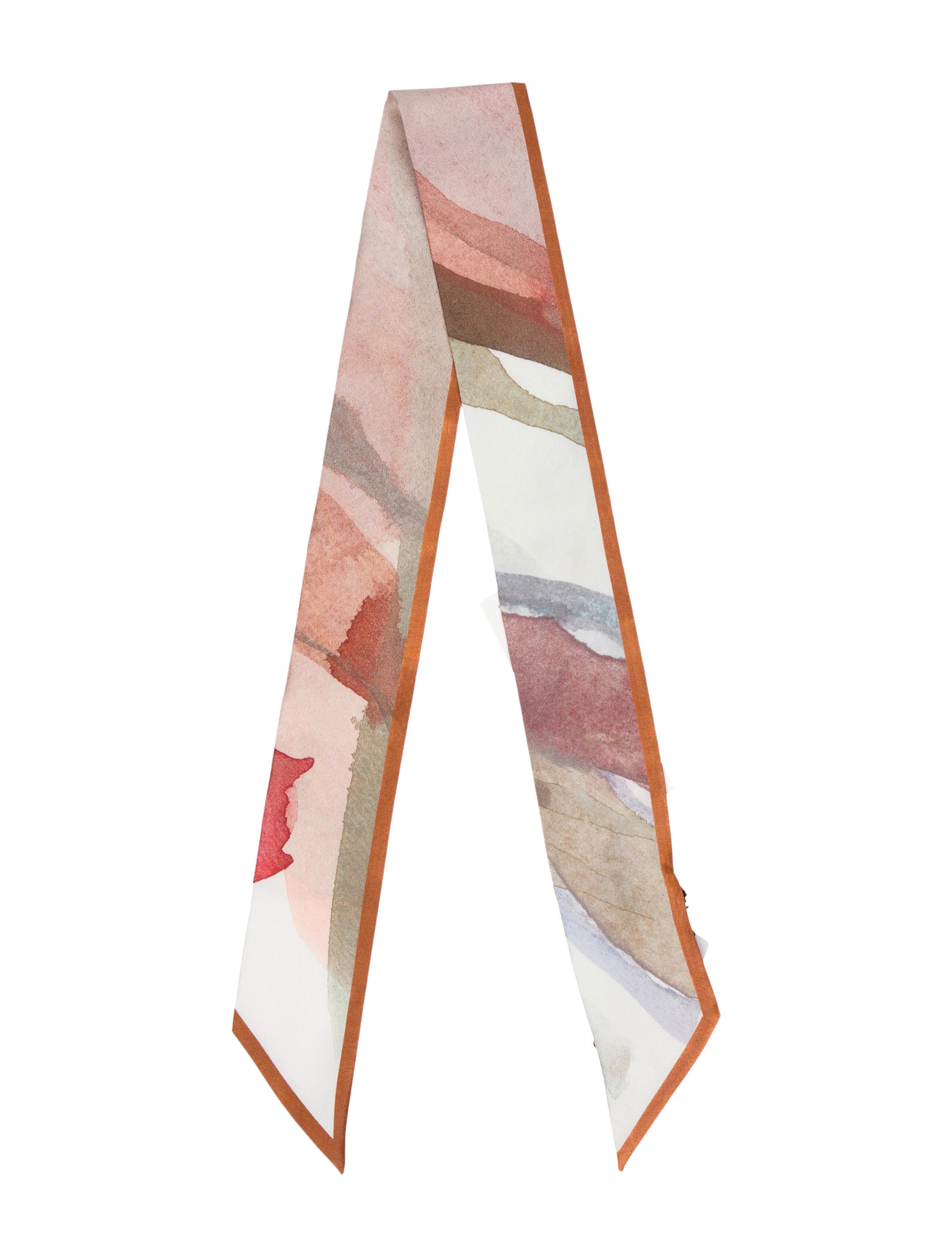 Loro Piana Natura Della Scozia Printed Silk Headscarf w/ Tags