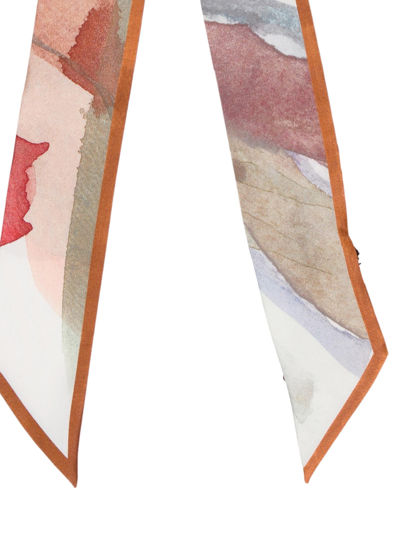 Loro Piana Natura Della Scozia Printed Silk Headscarf w/ Tags