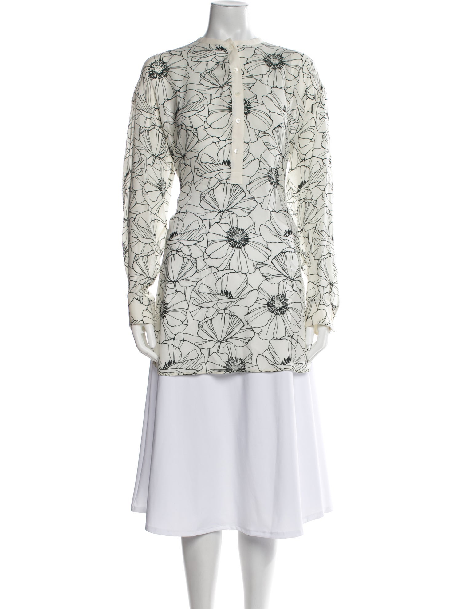 Loro Piana Cathy Silk Tunic