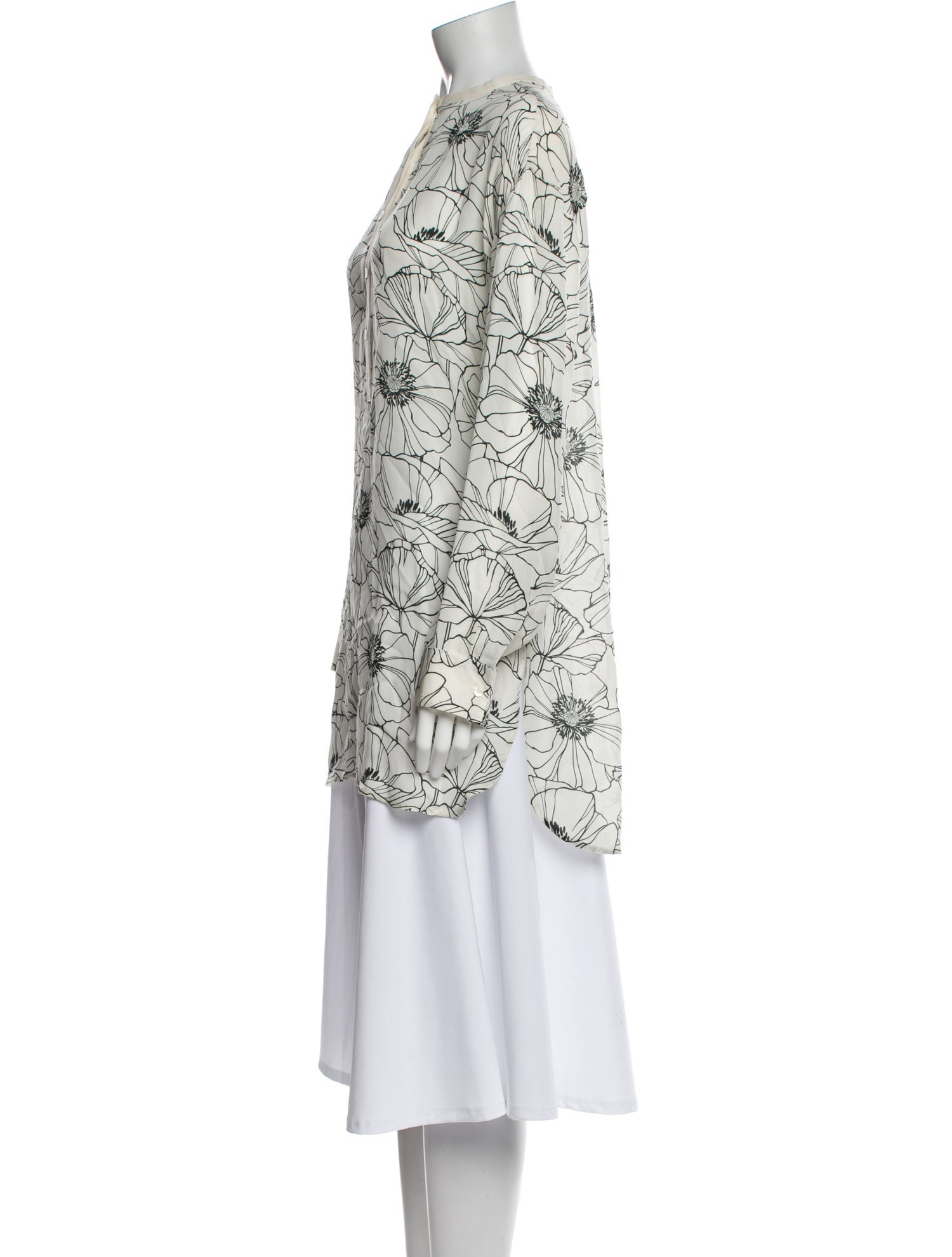 Loro Piana Cathy Silk Tunic