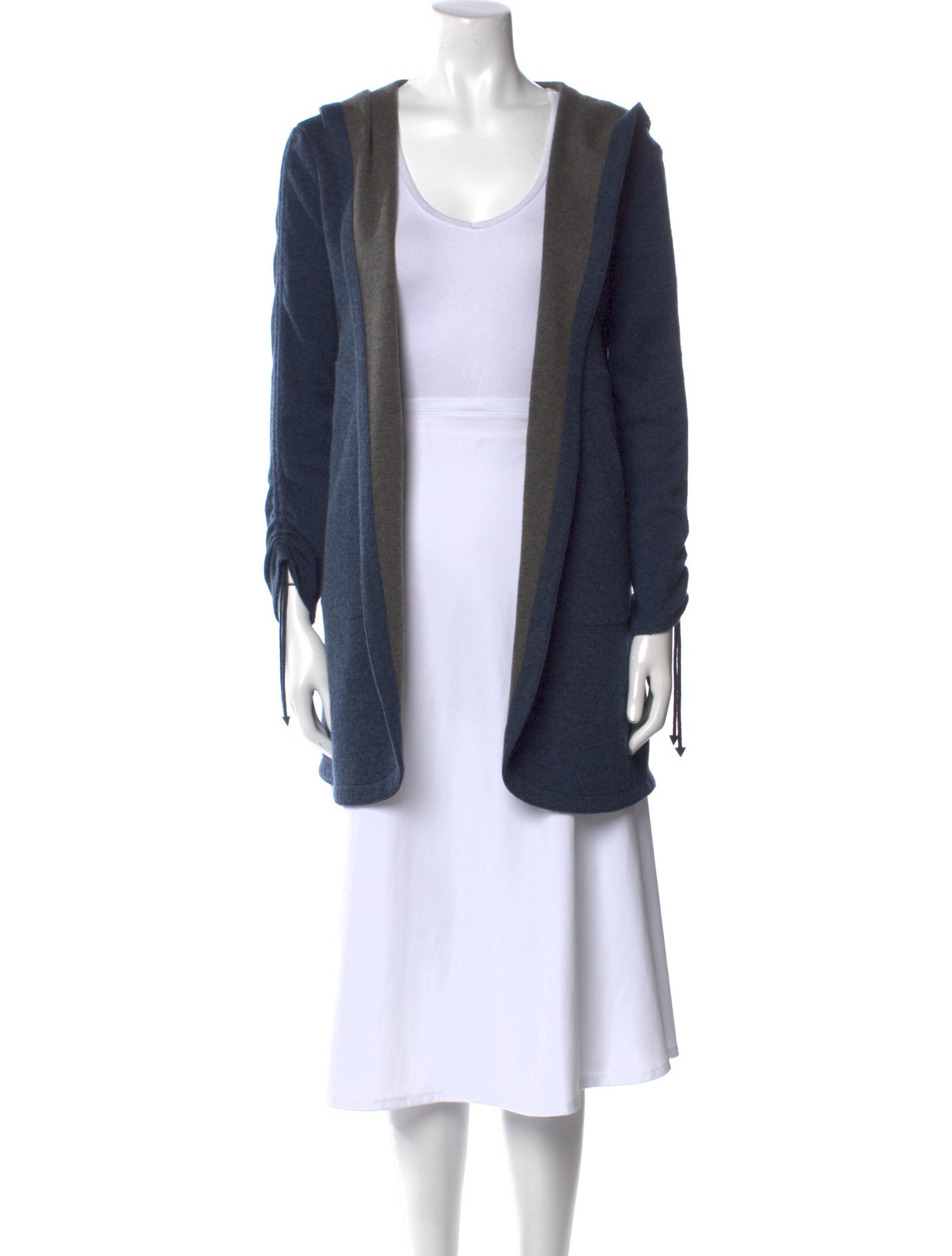 Loro Piana Cashmere Open Front Sweater