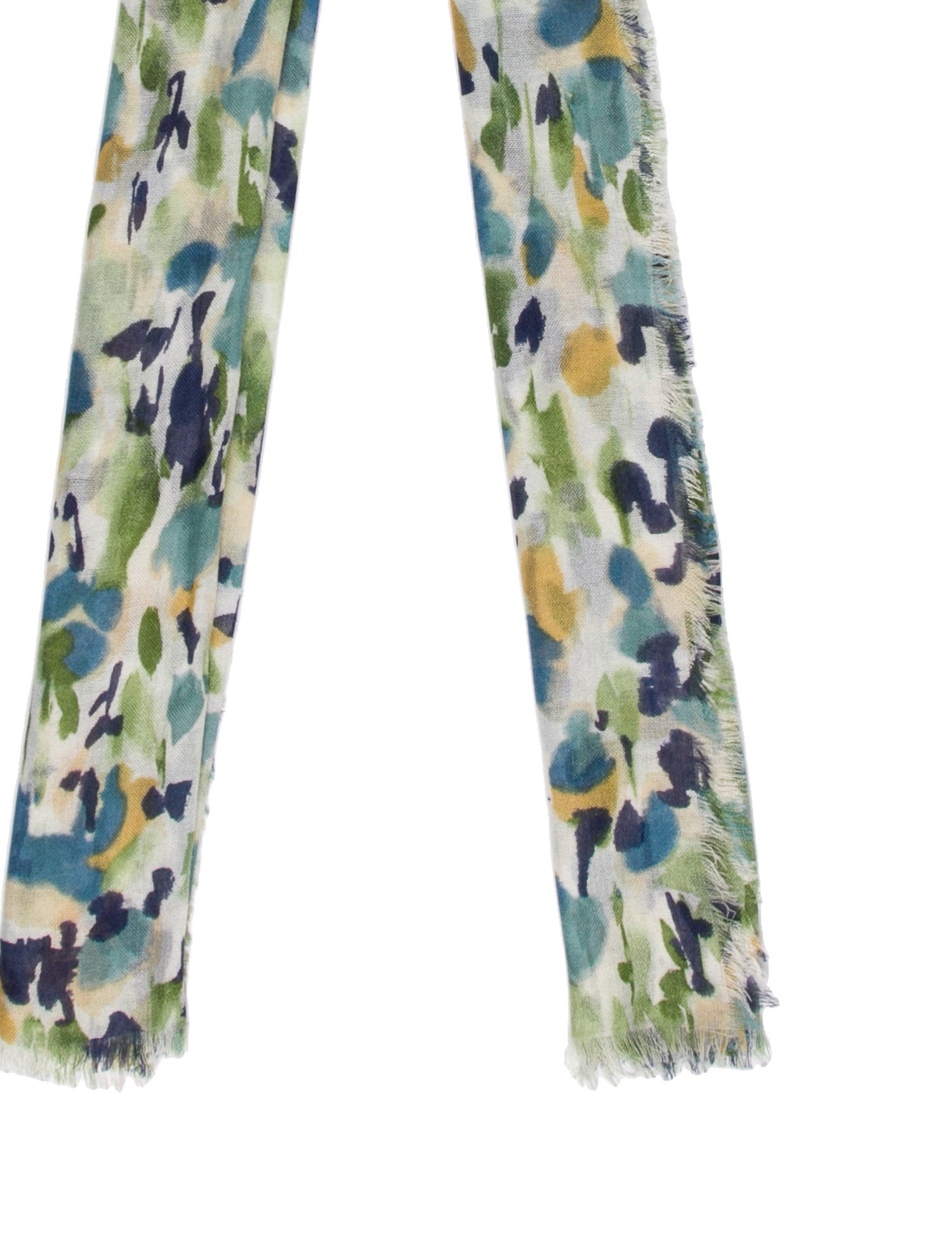 Loro Piana Cashmere Animal Print Scarf