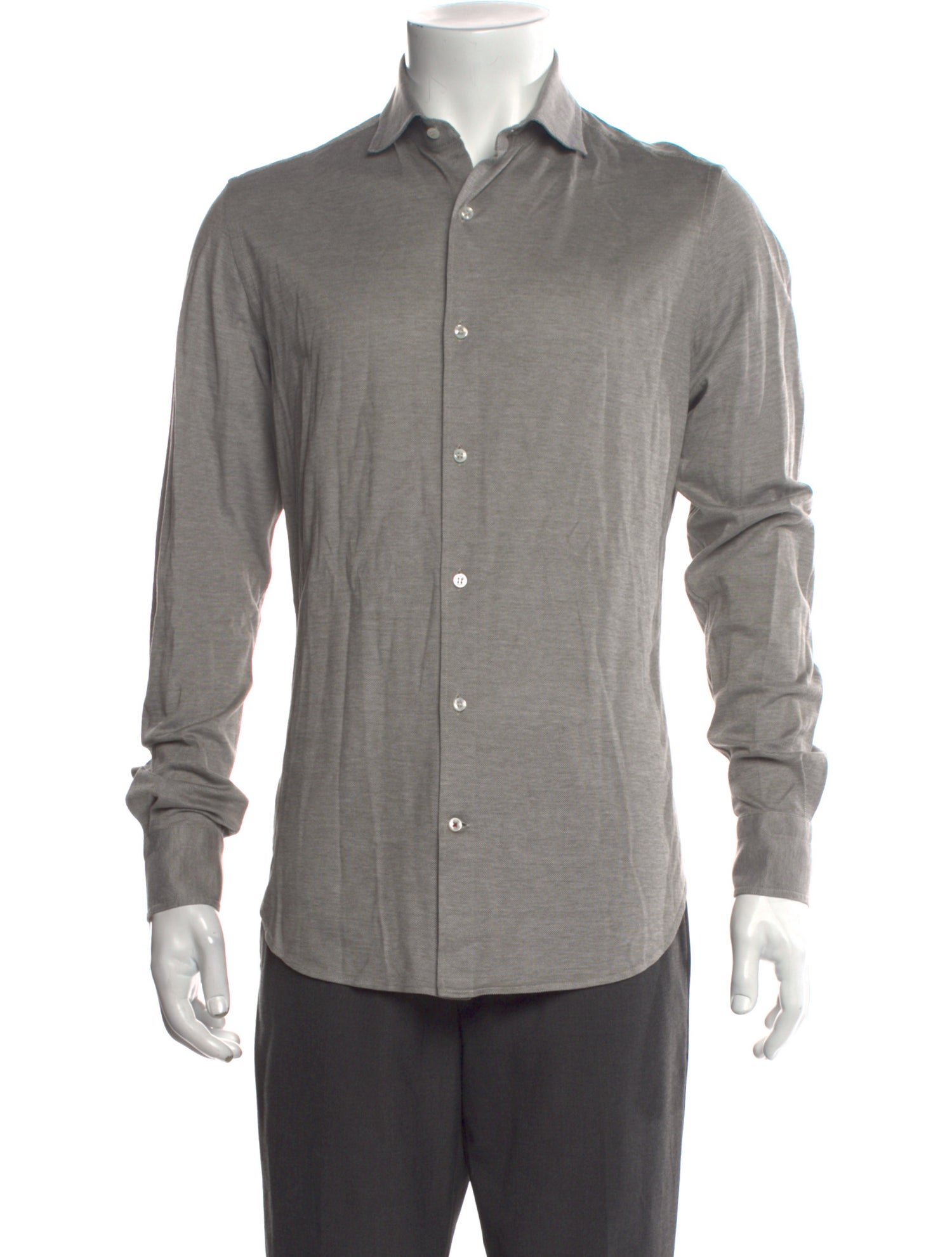 Loro Piana Andrew Long Sleeve Shirt