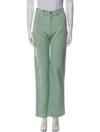 Loro Piana Mid-Rise Wide Leg Jeans