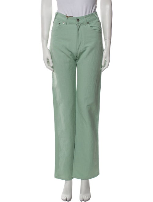 Loro Piana Mid-Rise Wide Leg Jeans