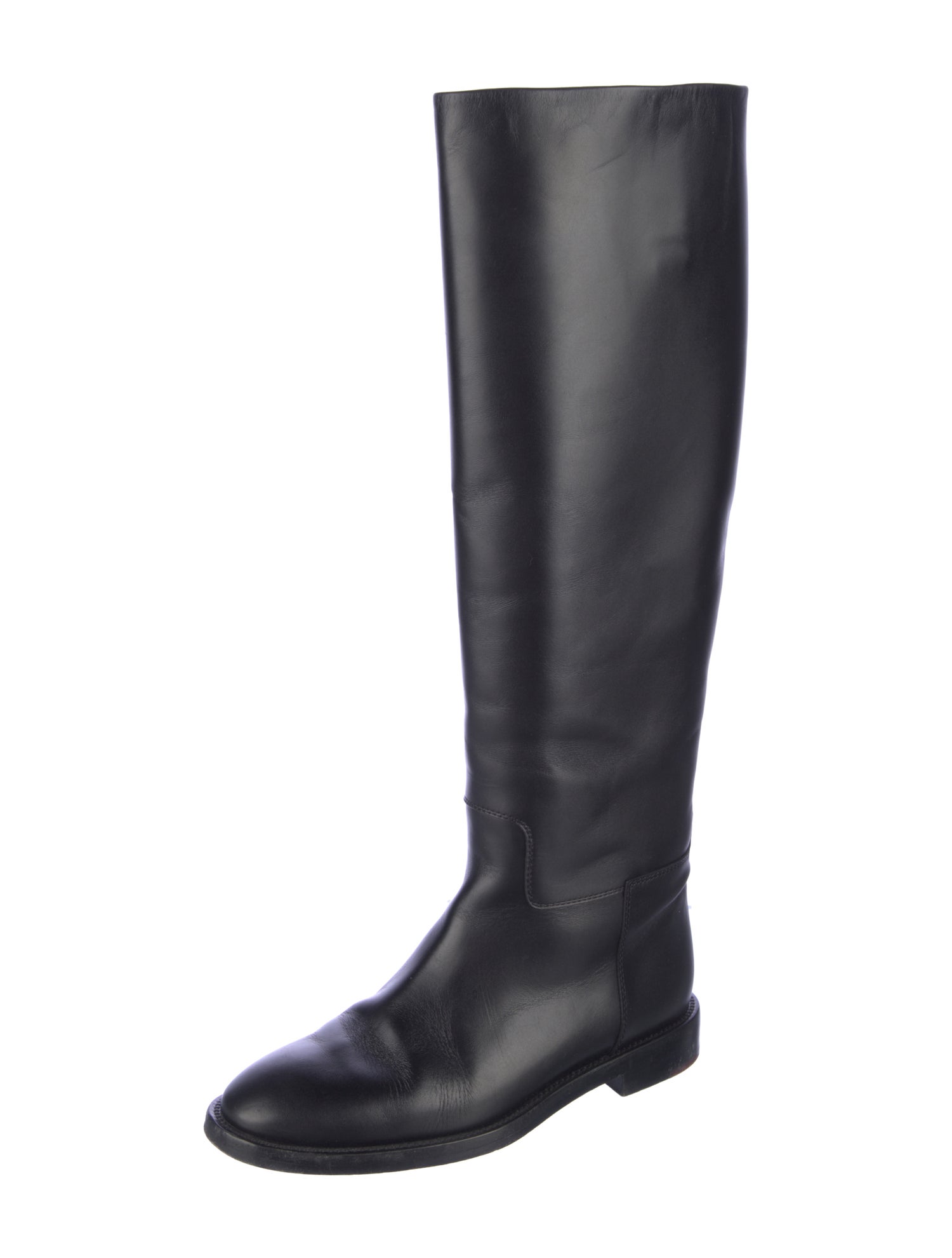 Loro Piana Leather Riding Boots