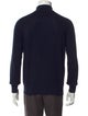 Loro Piana Baby Cashmere Mock Neck Cardigan
