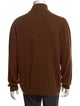 Loro Piana Cashmere Mock Neck Polo Sweater