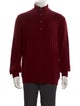 Loro Piana Cashmere Mock Neck Polo Sweater