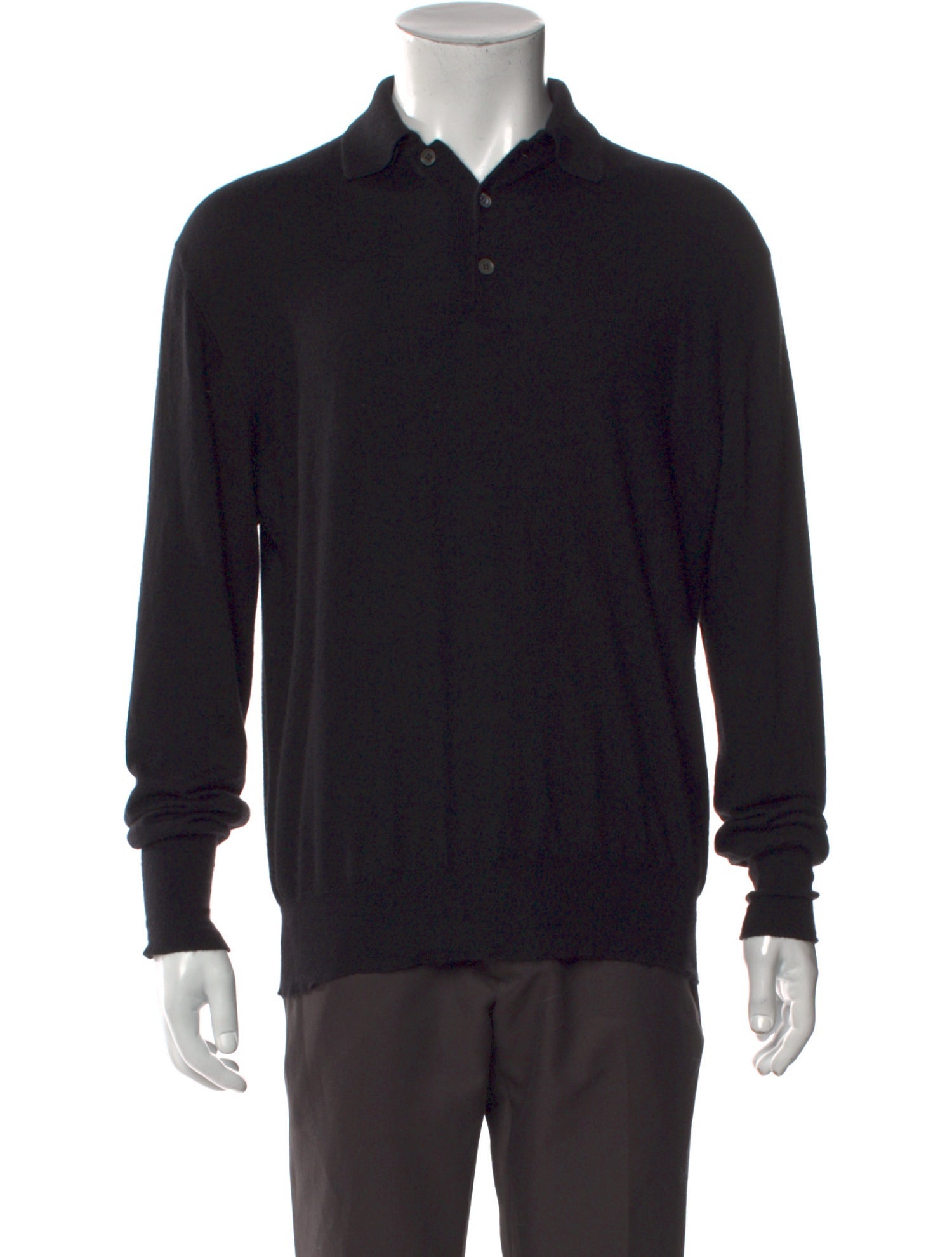 Loro Piana Vintage Cashmere Polo Sweater