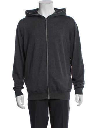 Loro Piana Crew Neck Long Sleeve Hoodie