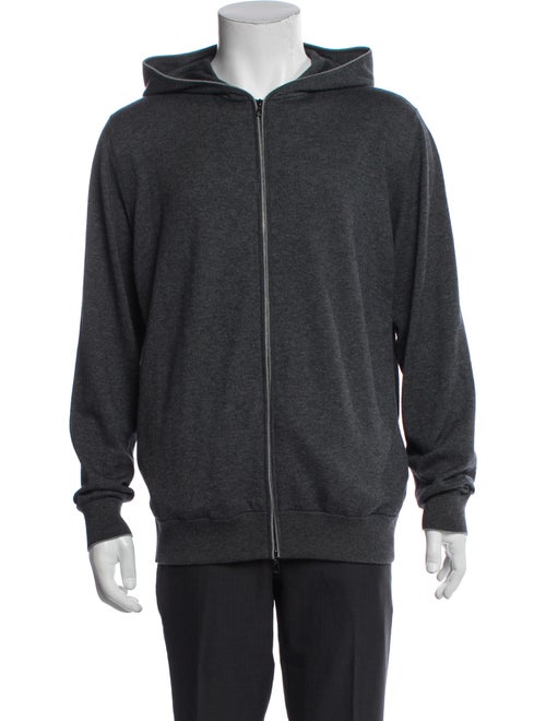 Loro Piana Crew Neck Long Sleeve Hoodie