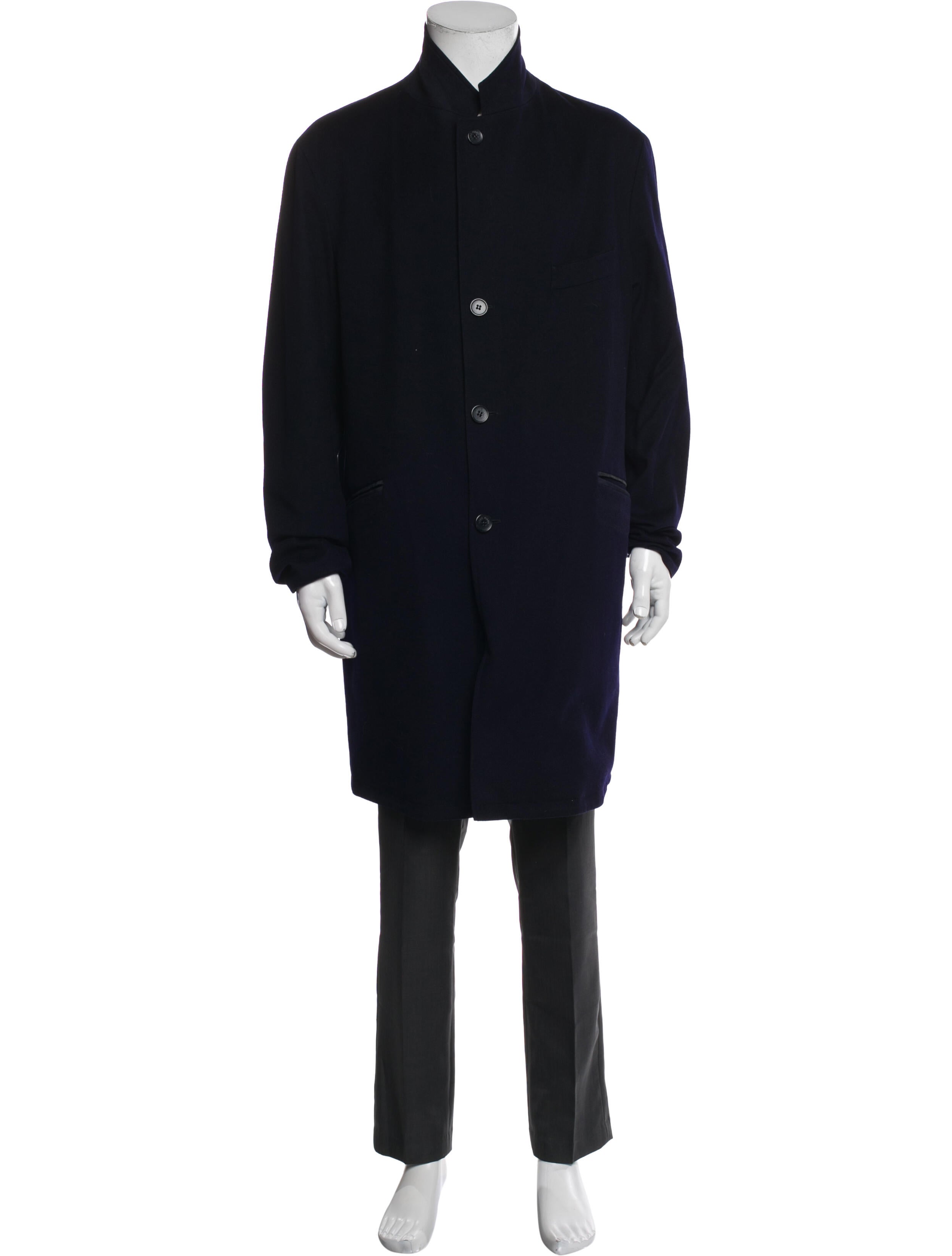 Loro Piana Storm System Reversible Cashmere Overcoat