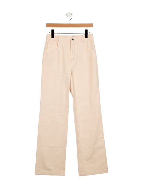 Loro Piana High-Rise Wide Leg Jeans