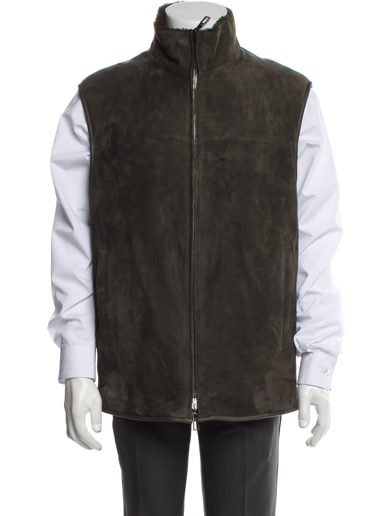 Loro Piana Reversible Shearling Vest