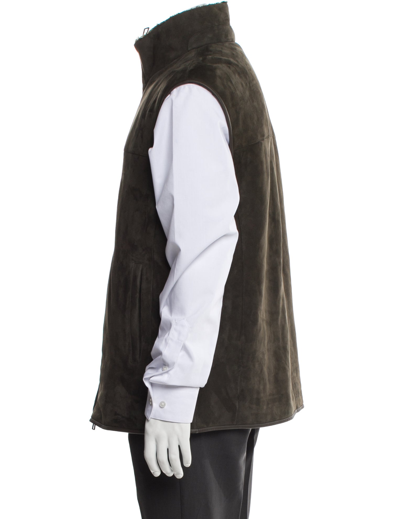 Loro Piana Reversible Shearling Vest