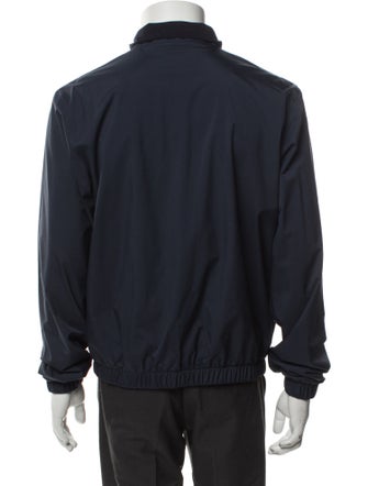Loro Piana Bomber Windmate Green Storm System Windbreaker