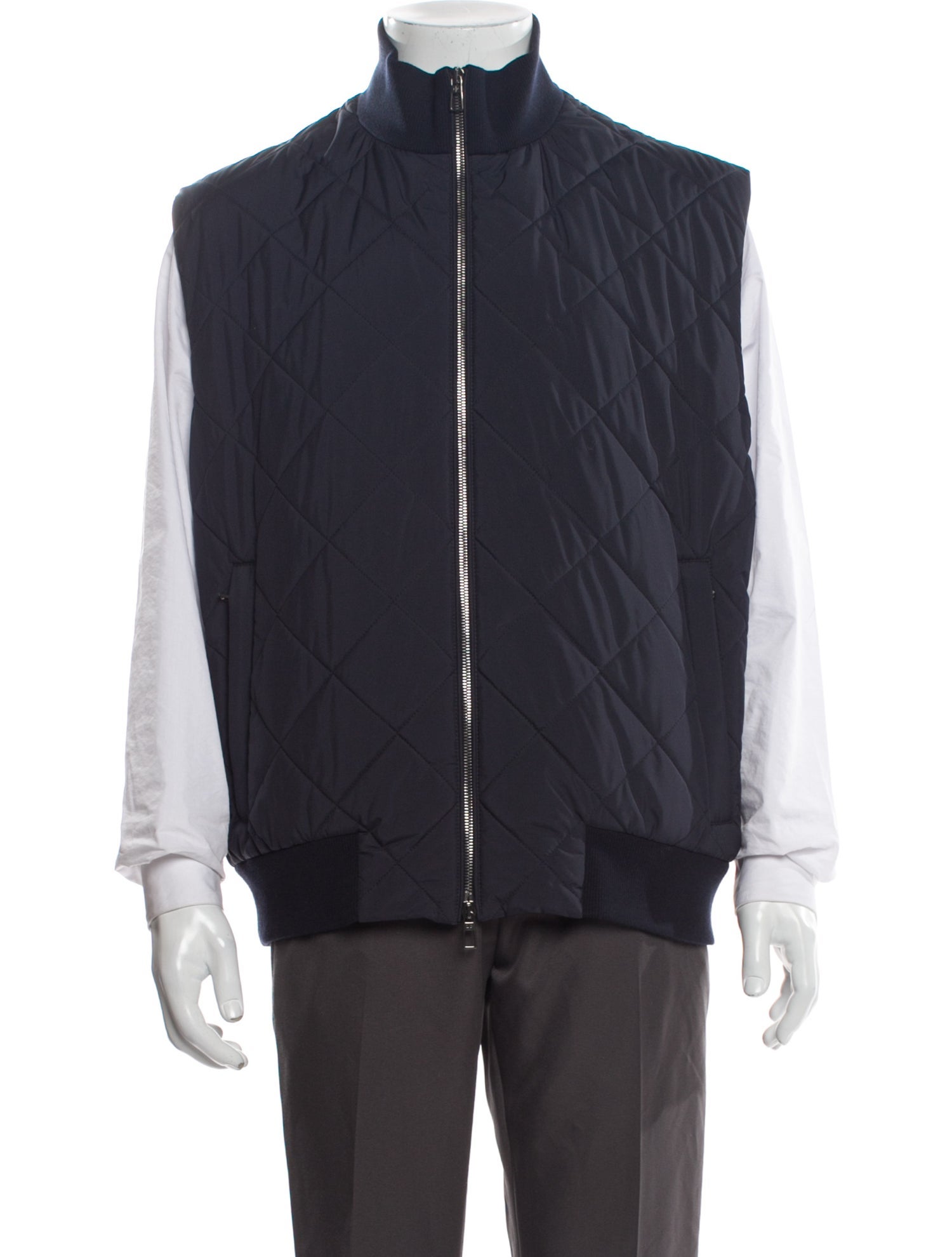Loro Piana Windwish Green Storm System Vest