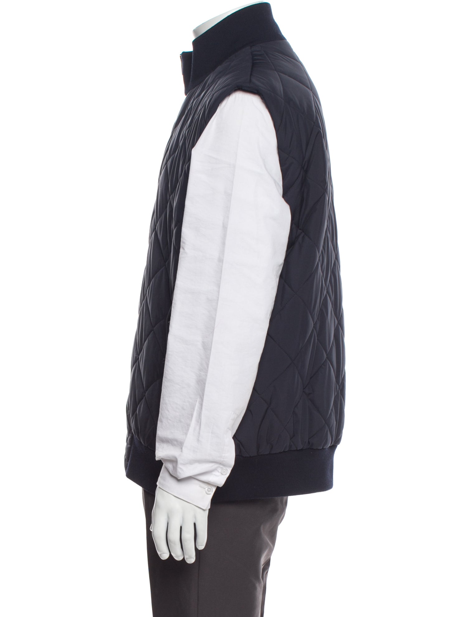 Loro Piana Windwish Green Storm System Vest