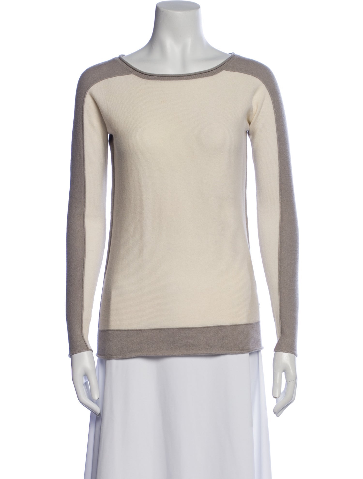 Loro Piana Baby Cashmere Bateau Neckline Sweater