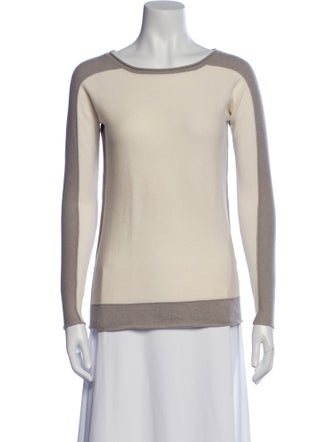 Loro Piana Baby Cashmere Bateau Neckline Sweater