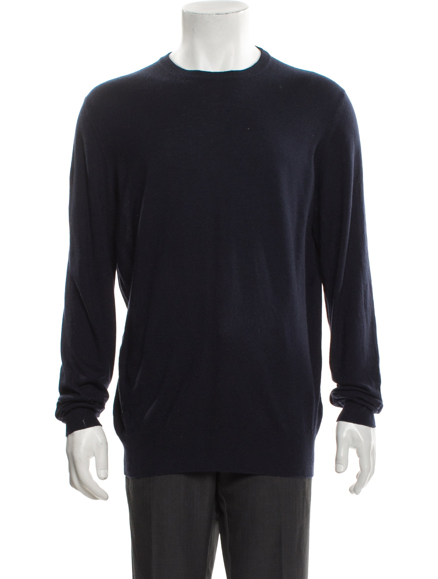 Loro Piana Cashmere Crew Neck Polo Sweater