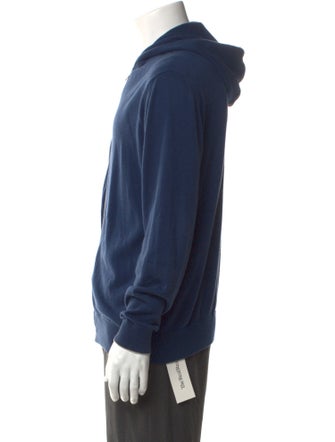 Loro Piana V-Neck Long Sleeve Hoodie