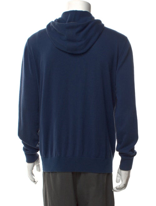 Loro Piana V-Neck Long Sleeve Hoodie