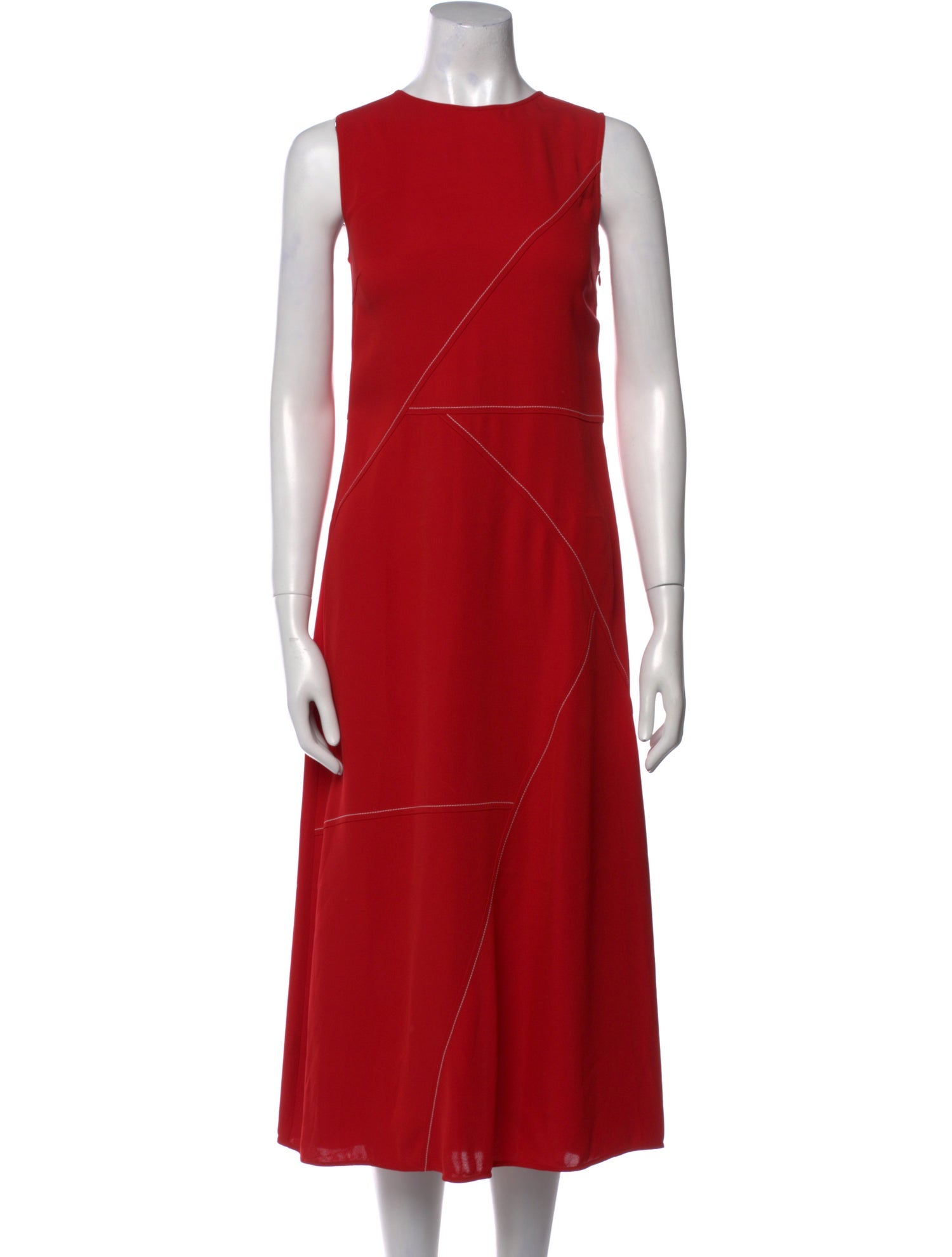 Loro Piana Crew Neck Long Dress