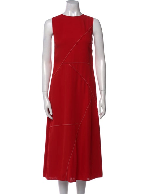 Loro Piana Crew Neck Long Dress