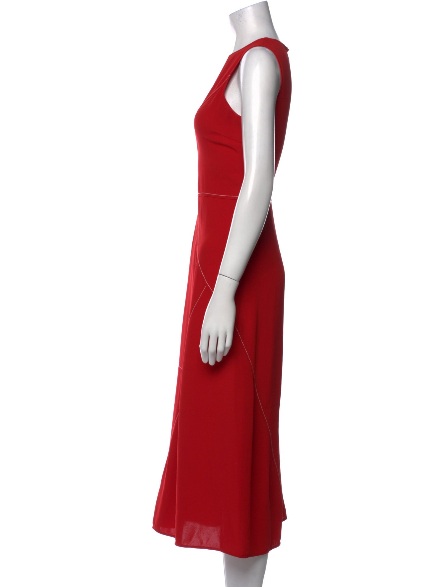 Loro Piana Crew Neck Long Dress