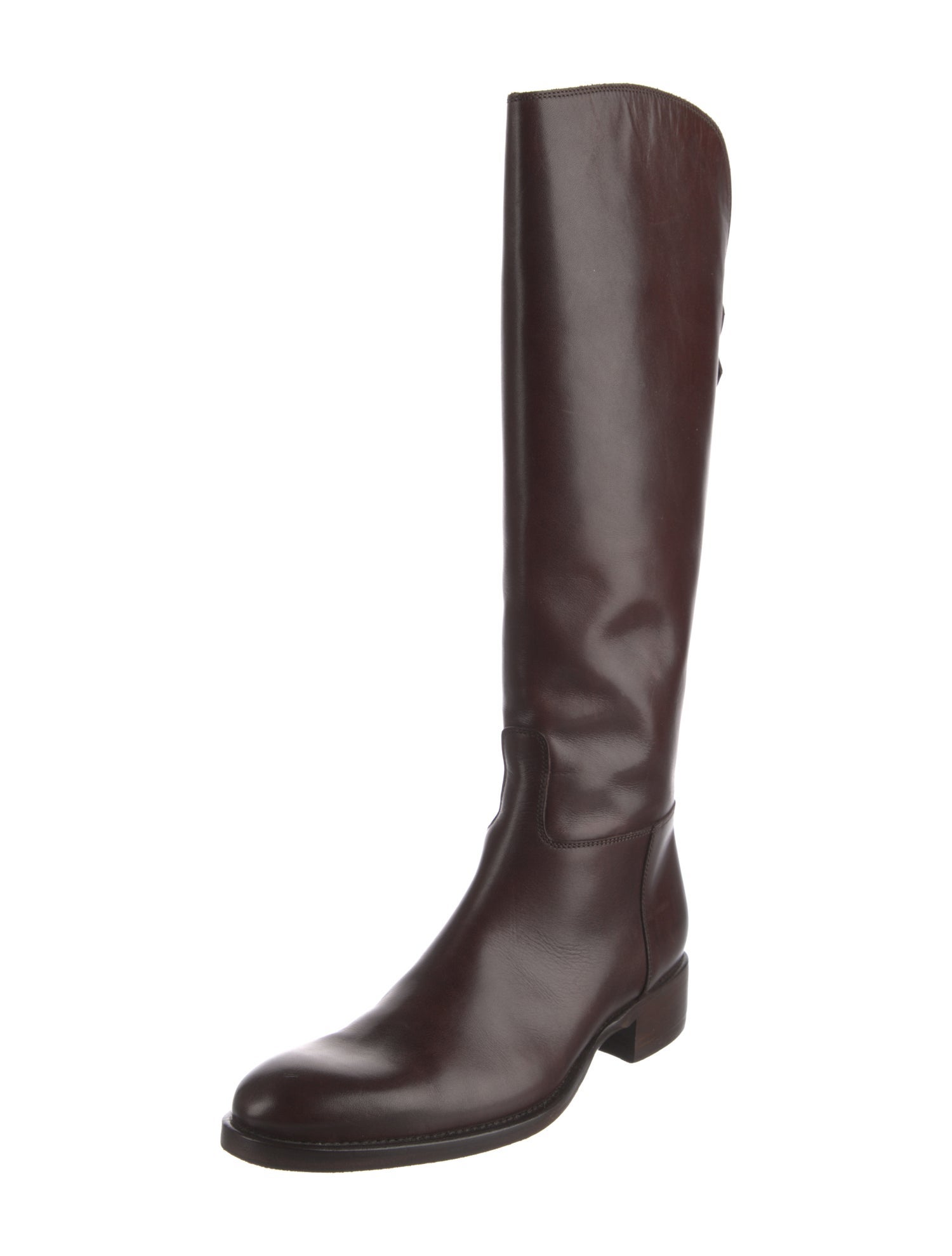 Loro Piana Leather Riding Boots