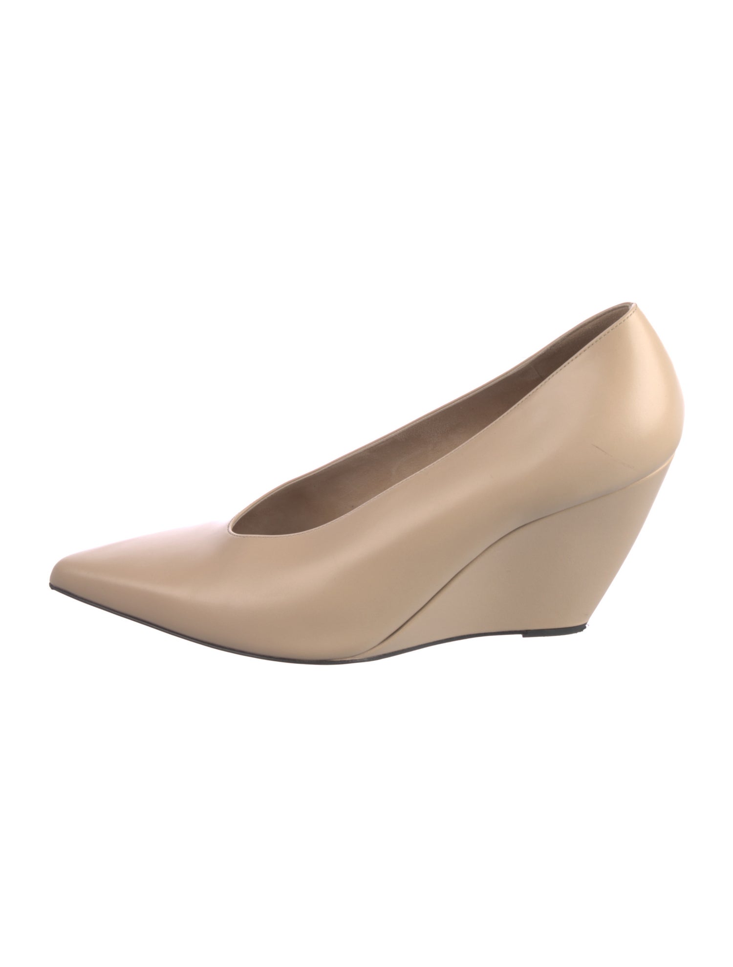 Loro Piana Viola Calfskin Pumps
